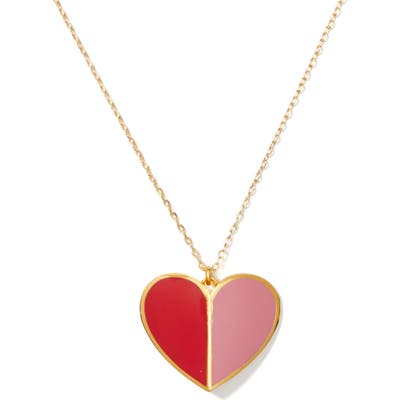 Kate Spade New York Heritage Spade Heart Pendant Necklace