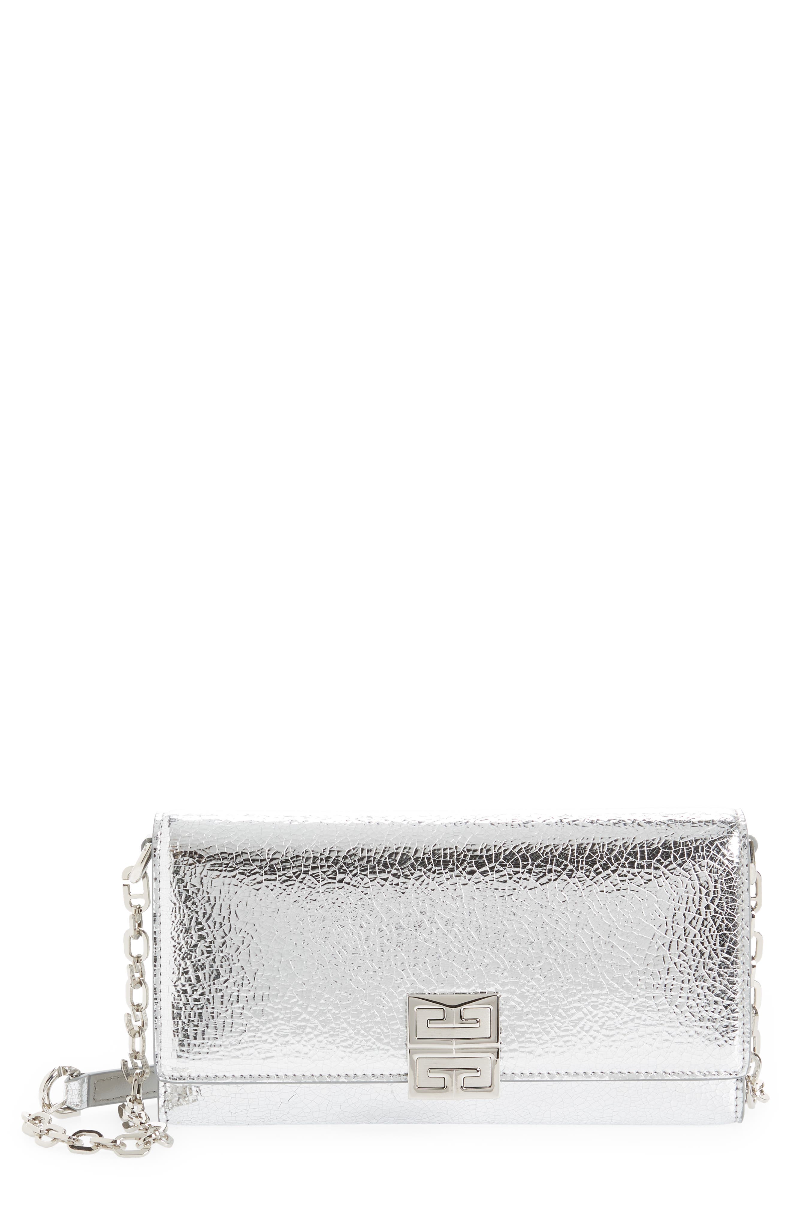 nordstrom silver clutch