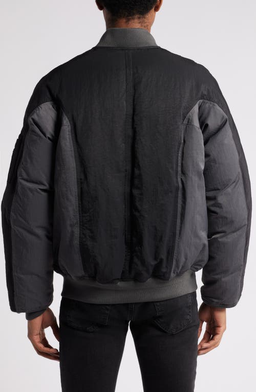ALPHA INDUSTRIES ALPHA INDUSTRIES DOWN INSULATED MA-1 FLIGHT JACKET 