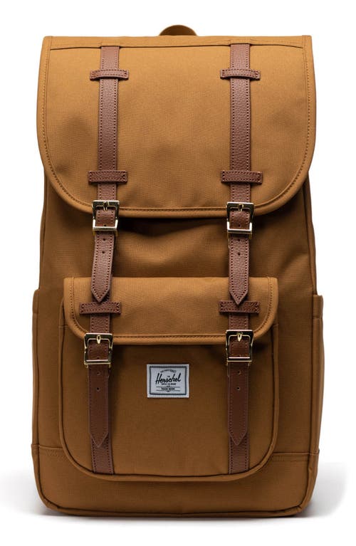 Little America Backpack in Bronze Brown