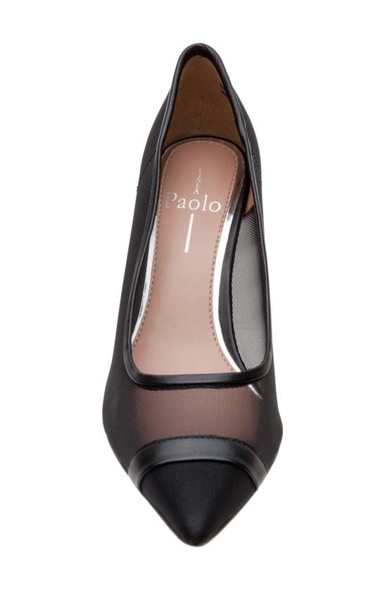 Linea Paolo Persia Pointed Toe Pump In Black