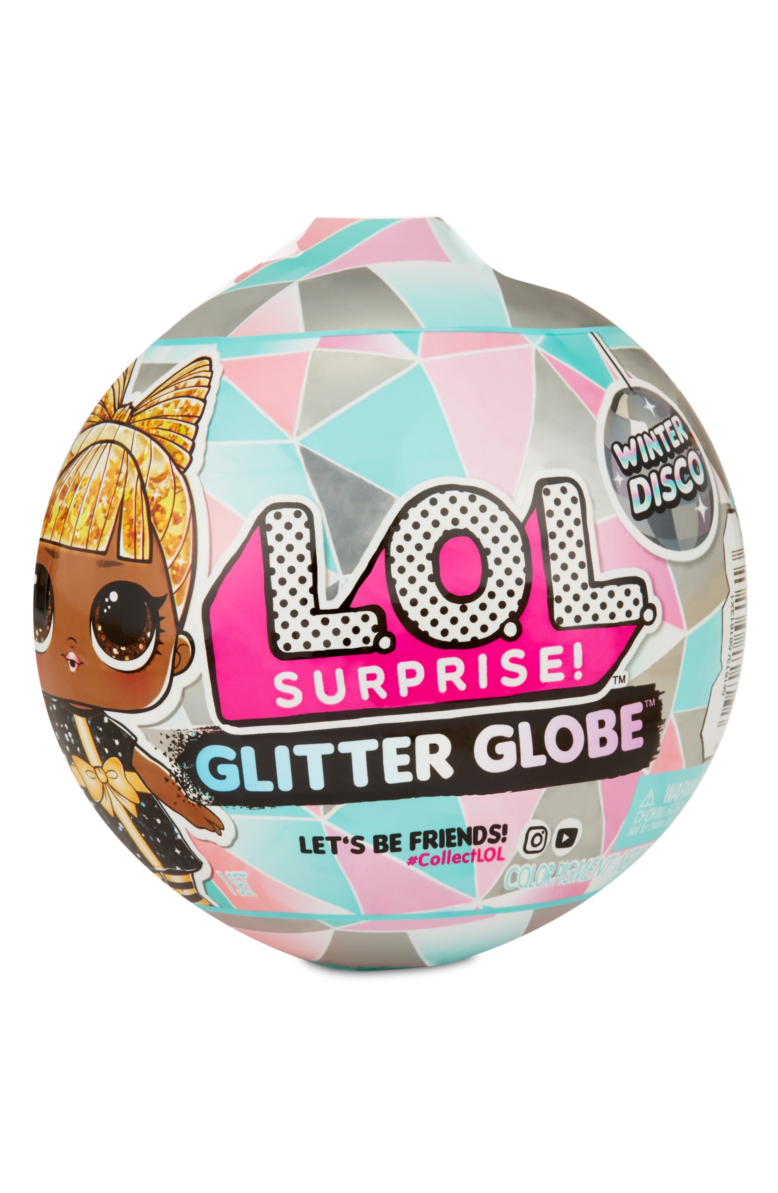 lol glitter shake globe