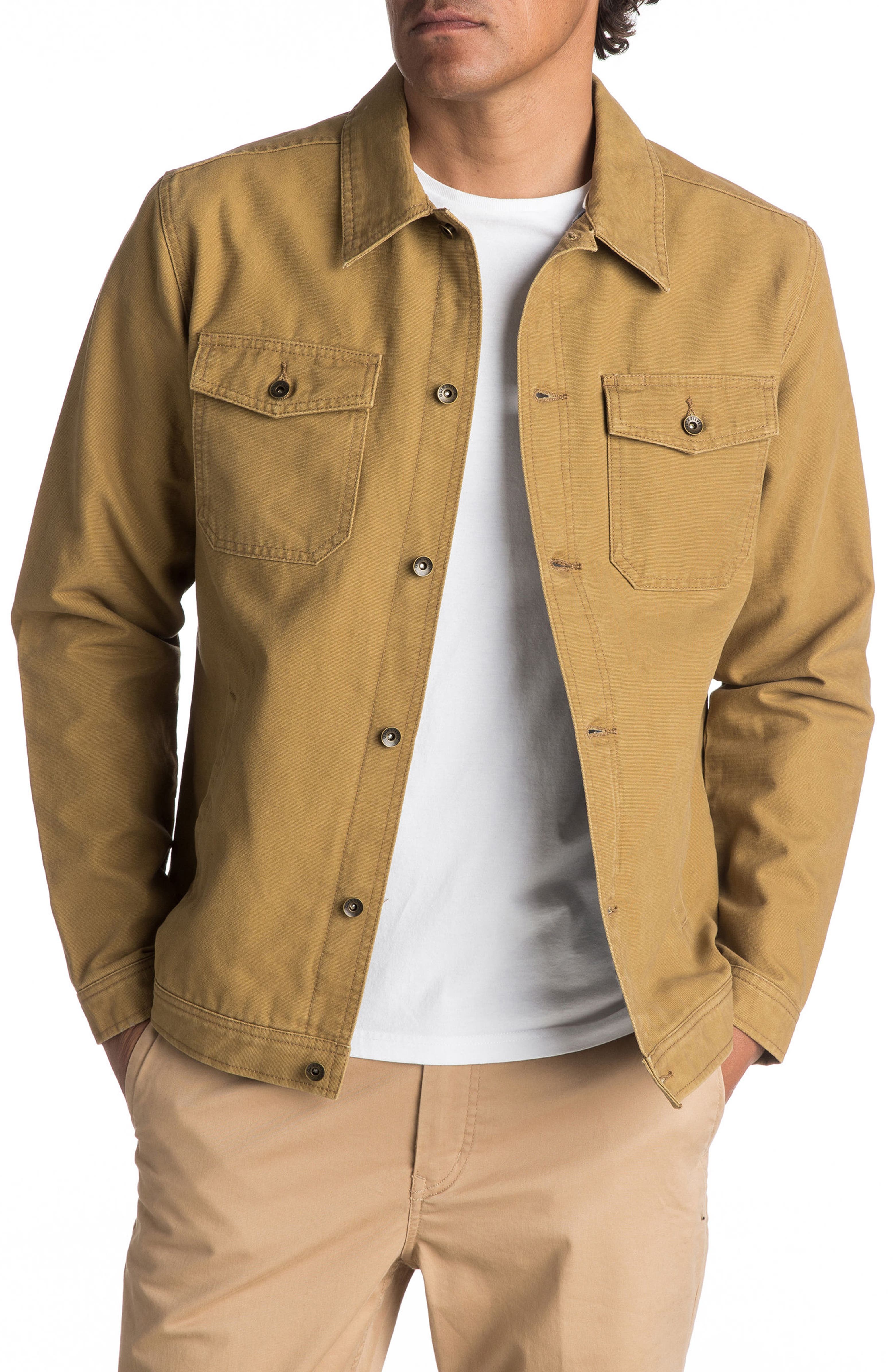 Quiksilver Waterman Collection Tradie Canvas Jacket | Nordstrom