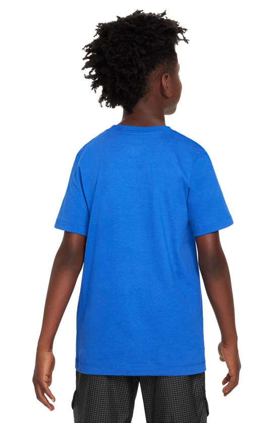 Shop Nike Kids' Sportswear T-shirt In Game Royal