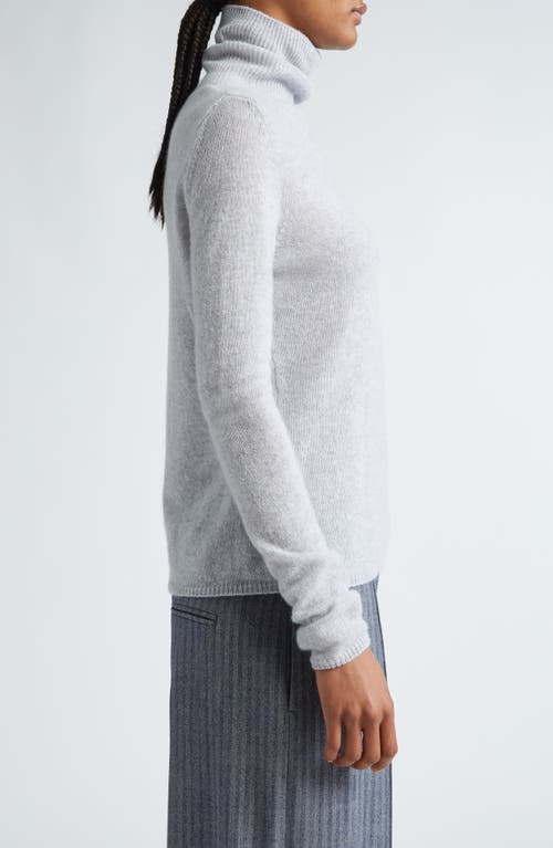 Shop Eleventy Cashmere Turtleneck Sweater In Grey