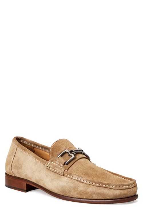 Bruno Magli Trieste Bit Loafer in Taupe Suede at Nordstrom, Size 7