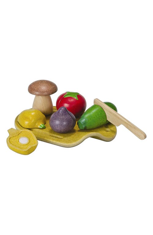 PlanToys® Assorted Vegetable Set in Red 