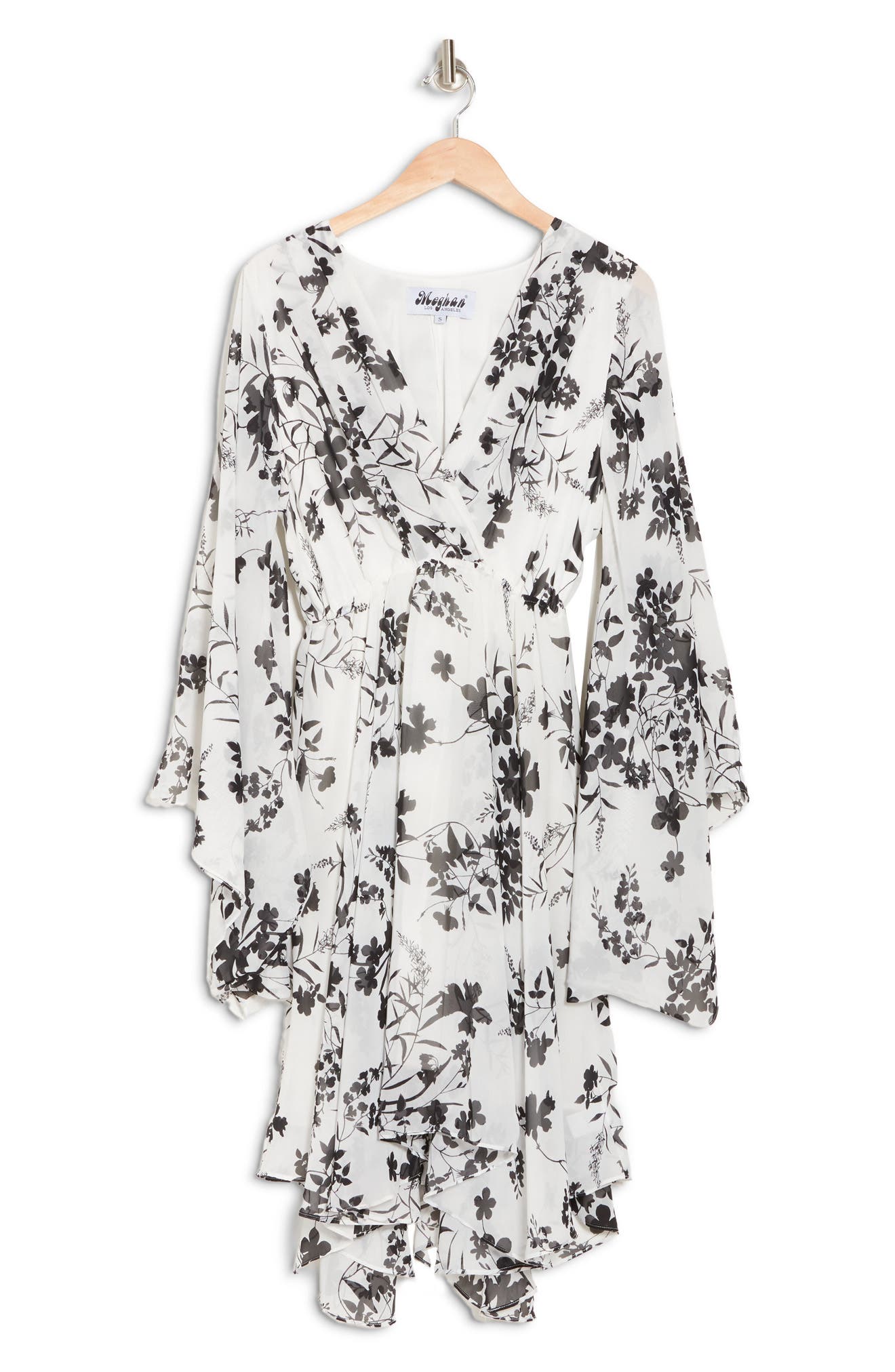 Meghan La Sunset Floral Bell Sleeve 
