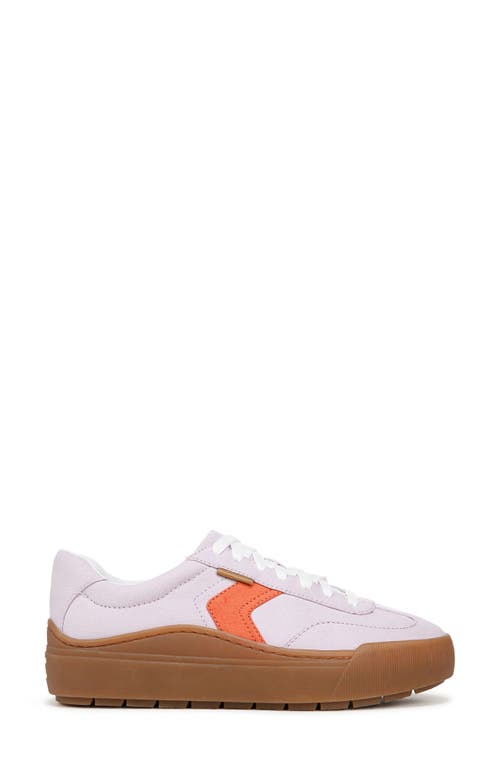 Shop Dr. Scholl's Time Off Win Low Top Sneaker In Lavender