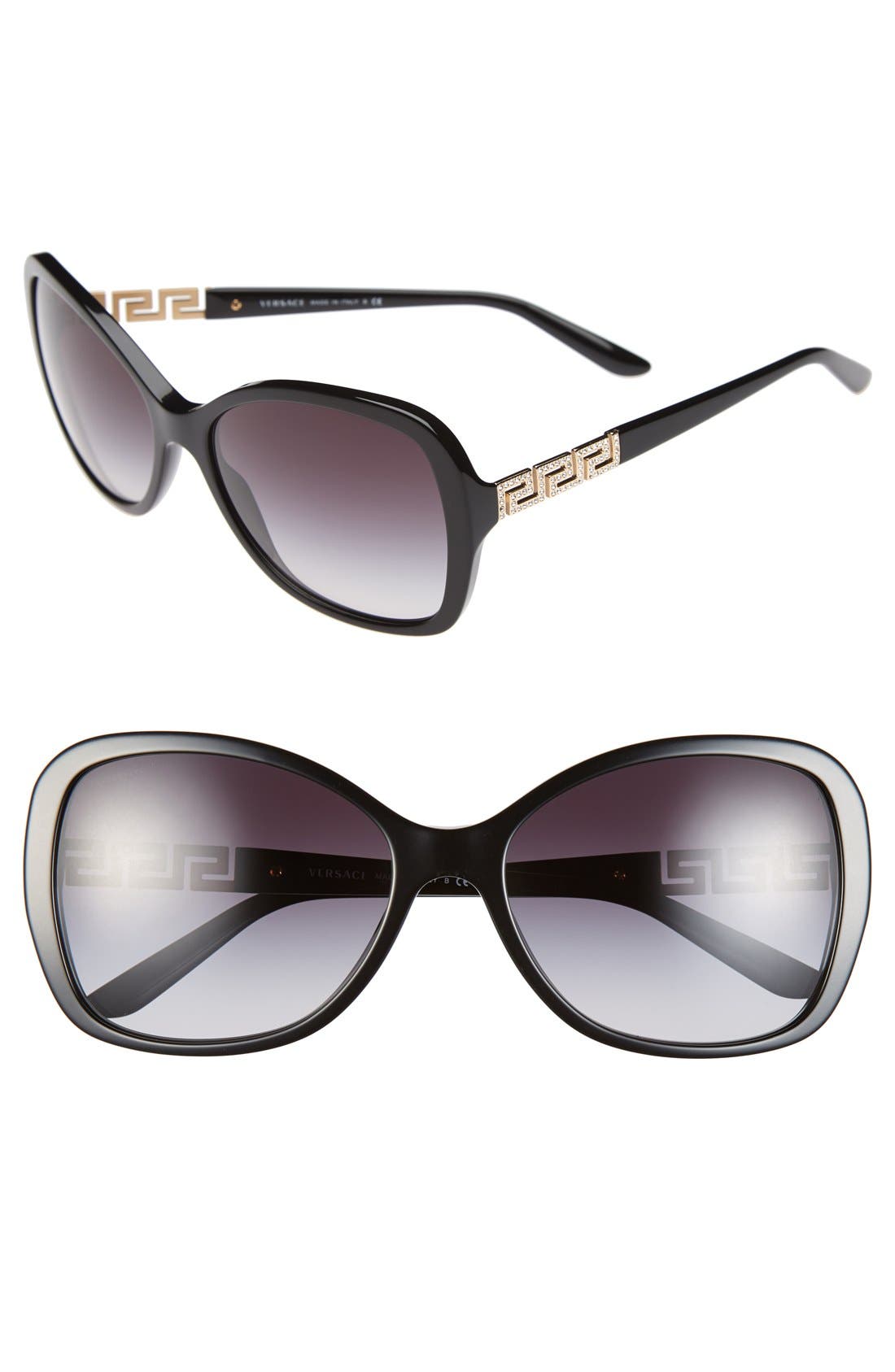 Versace 58mm Butterfly Sunglasses Nordstrom