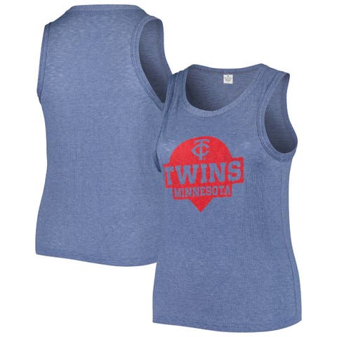 St. Louis Cardinals Soft as a Grape Women's Plus Sizes Three Out Color  Blocked Raglan Sleeve