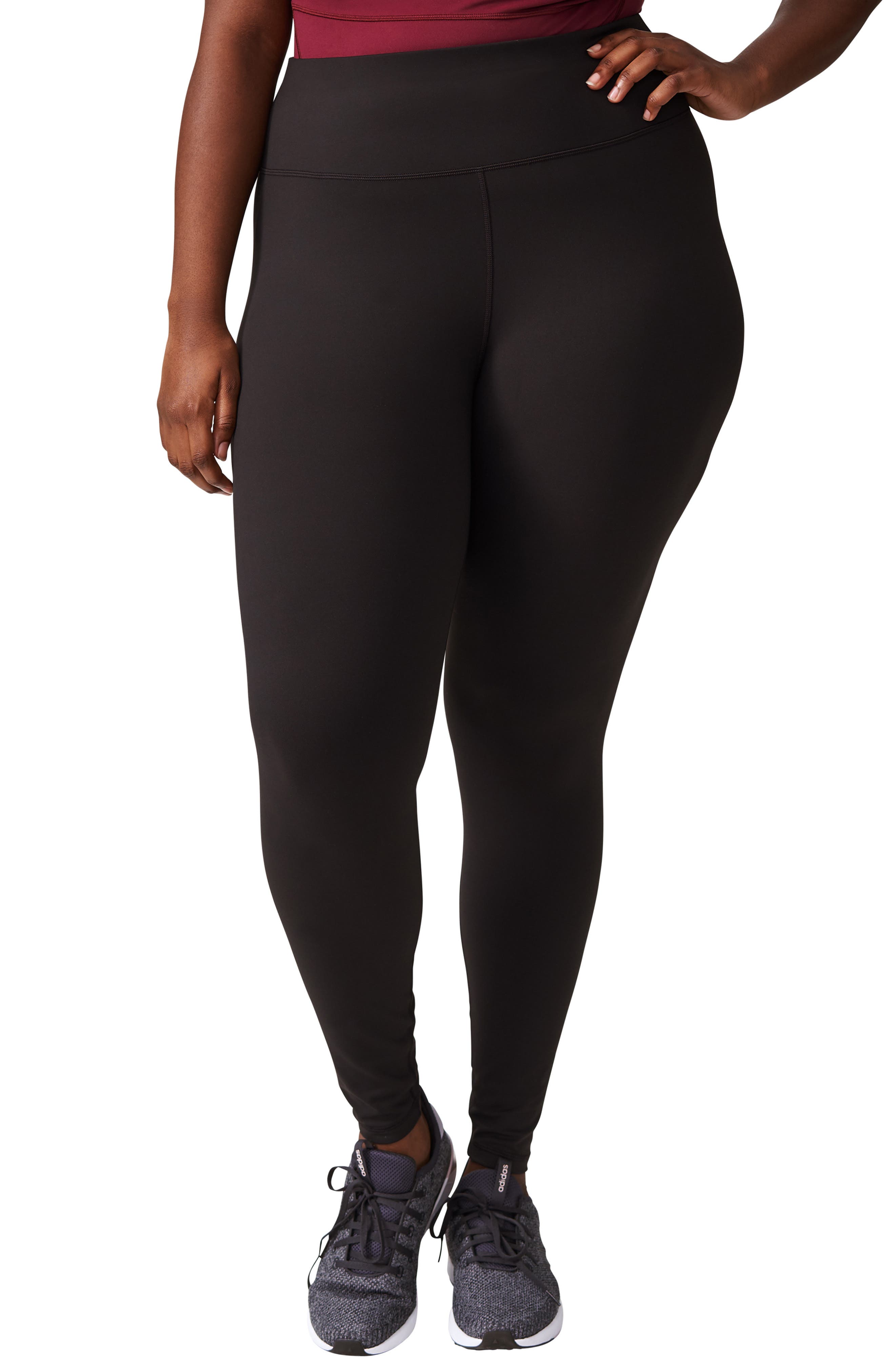 Plus Size Universal Standard Core Leggings, Size S (1-16W) - Black
