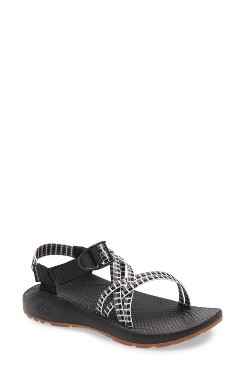 Chaco Z/Cloud X Sport Sandal in Panel Black Fabric