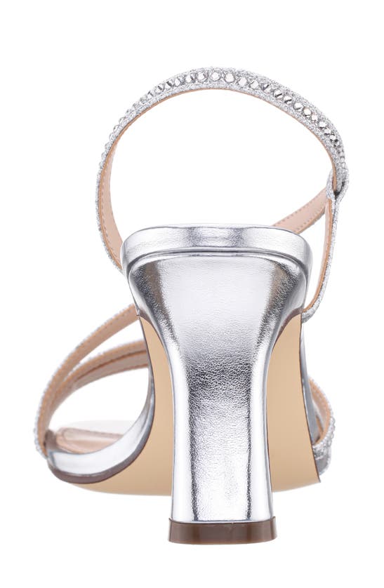 Shop Nina Abbi Slingback Sandal In Silver