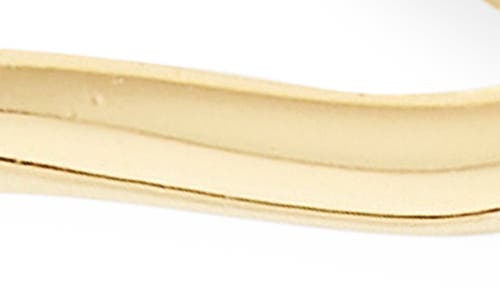 Argento Vivo Sterling Silver Drop Earrings In Gold