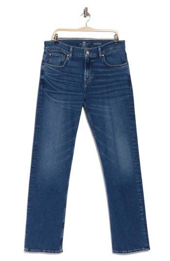 7 For All Mankind Austyn Relaxed Straight Jeans In Deep Dive