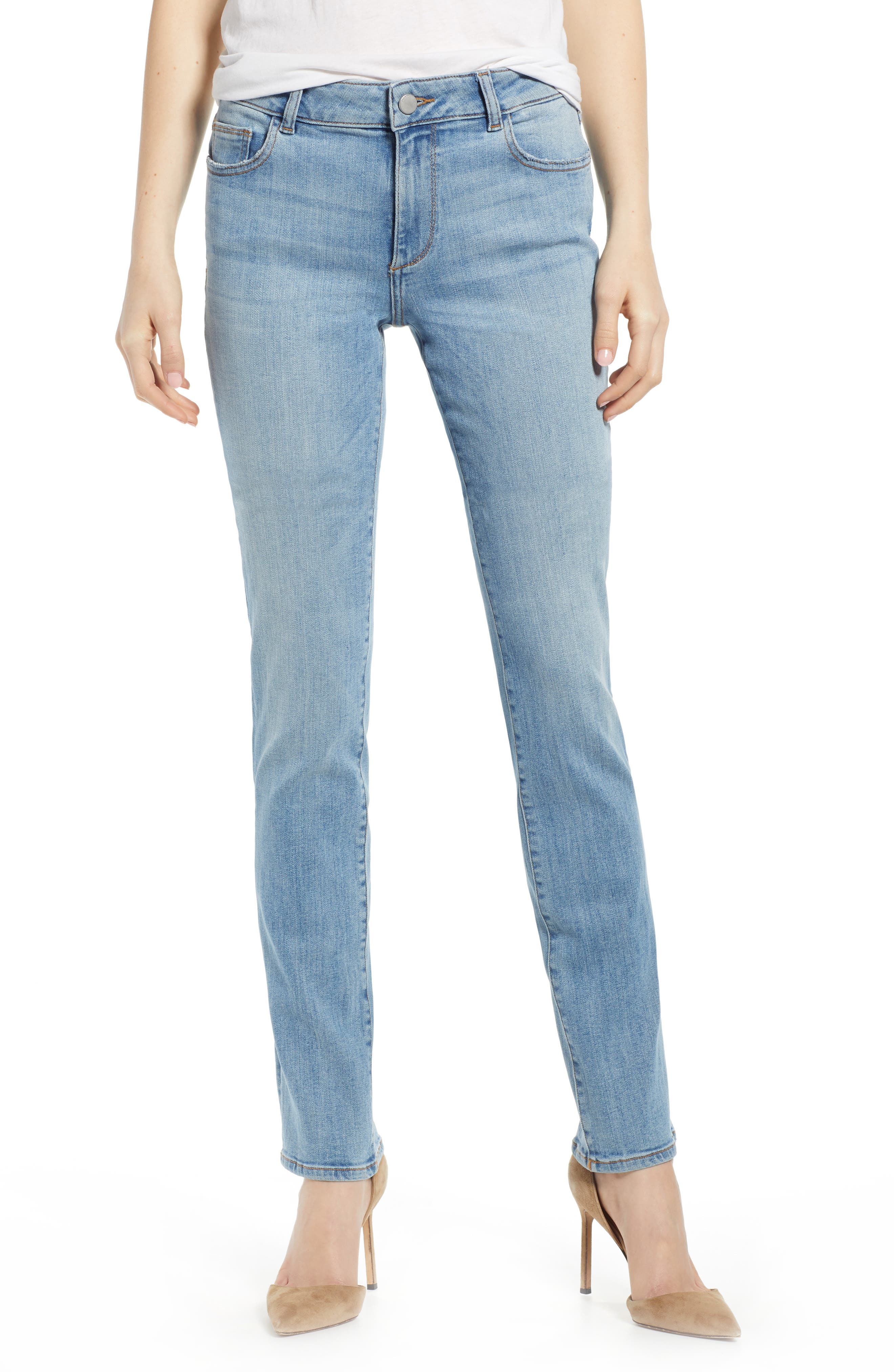 DL1961 Coco Curvy Straight Leg Jeans (Harris) Nordstrom
