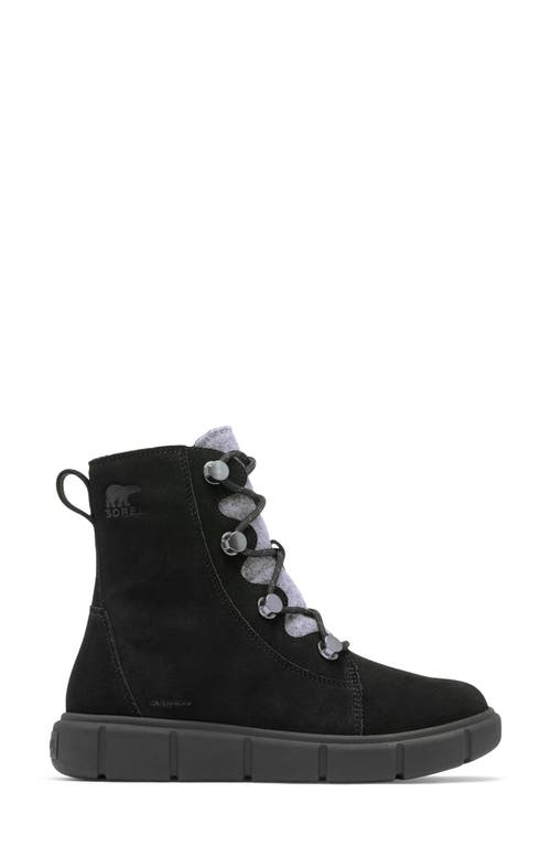 Sorel Suede Boots In Black/black