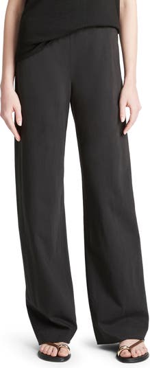 Fitted Flared Trousers - Black – AJ VOYAGE