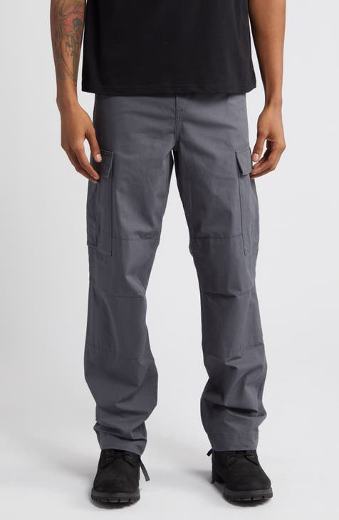 Gray Utility Cargo Pants by Afield Out on Sale