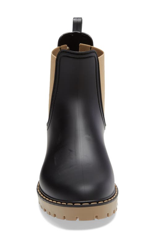 Shop Toni Pons Cavour Chelsea Boot In Black/beige Rubber