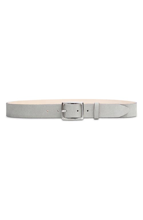 rag & bone Boyfriend Belt Cemento Suede at Nordstrom,