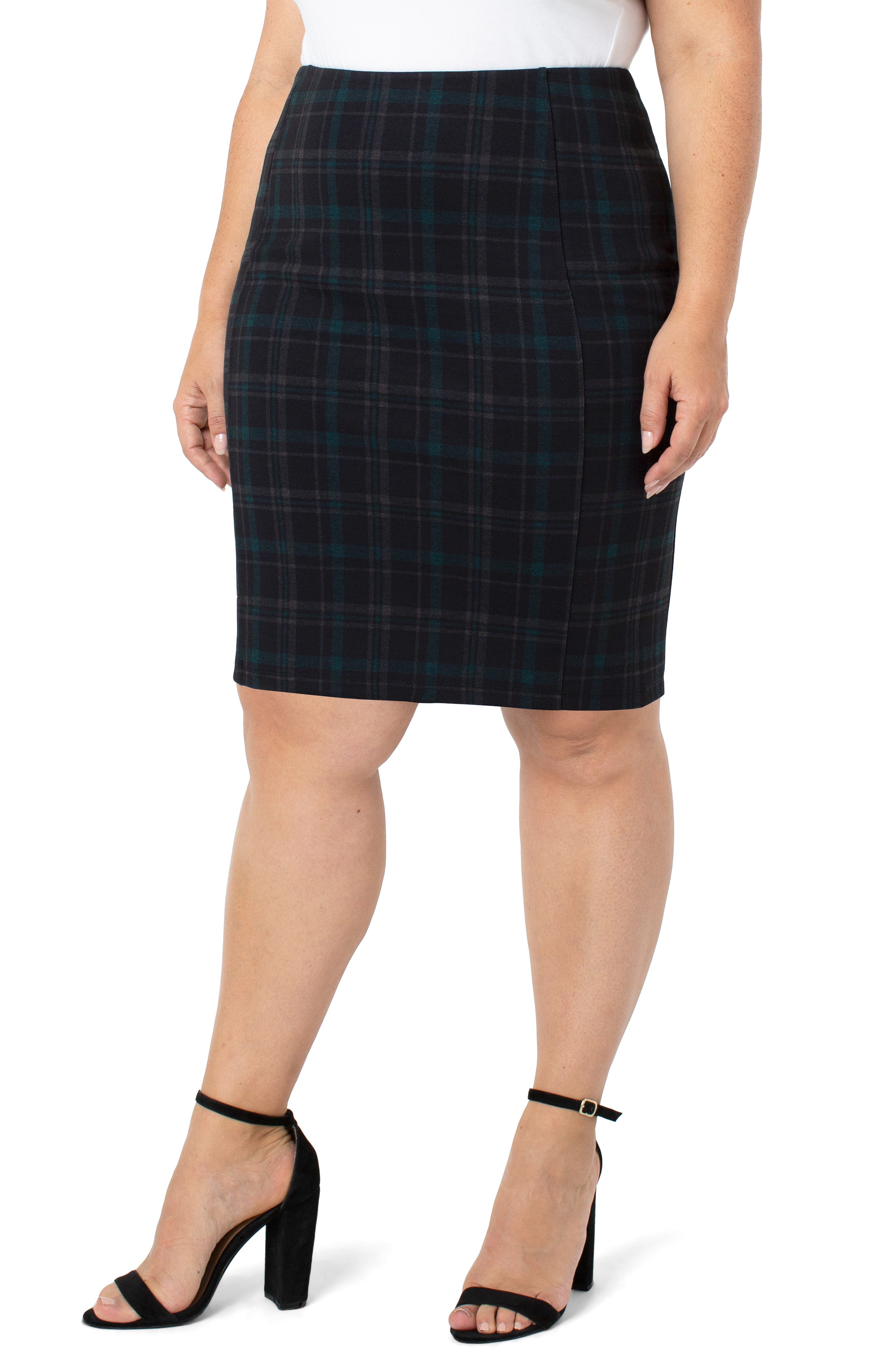 green pencil skirt size 20
