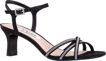 Nina Bobby Embellished Ankle Strap Sandal (Women) | Nordstrom