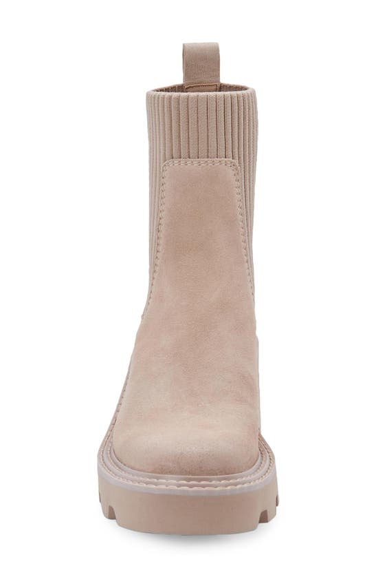 Dolce Vita Hoven H20 Waterproof Bootie In Dune Leather H2o