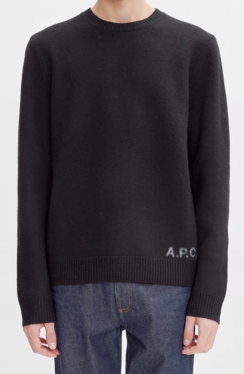 Apc A.p.c. Sweaters In Black