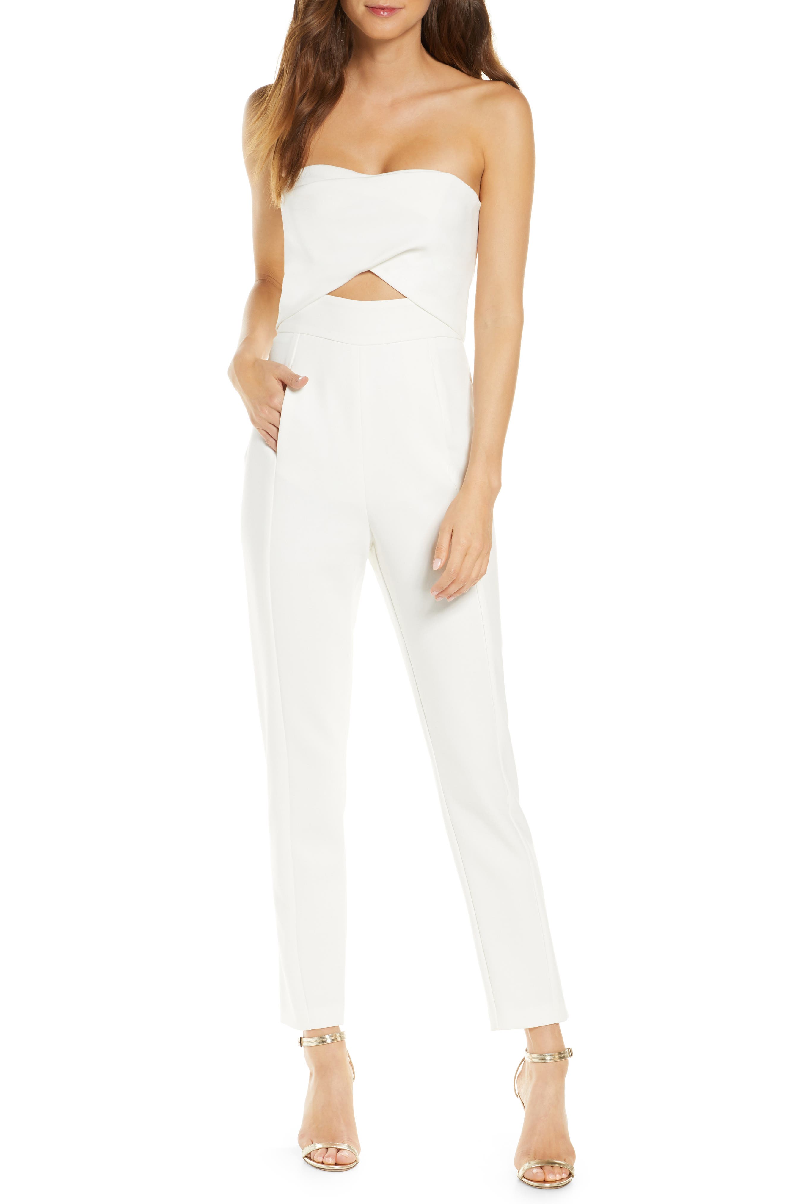 black halo jumpsuit nordstrom
