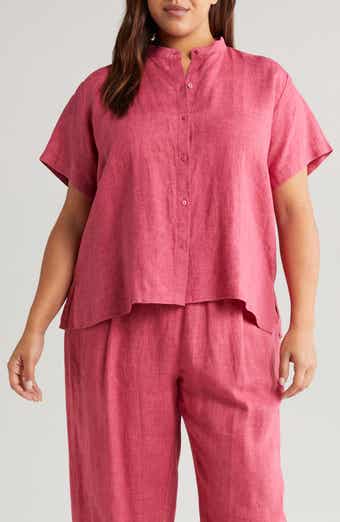 Eileen Fisher Crinkled Silk Camisole