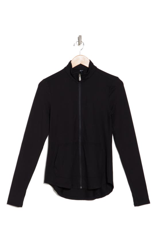 Shop Kyodan Moss Jersey Jacket In Black