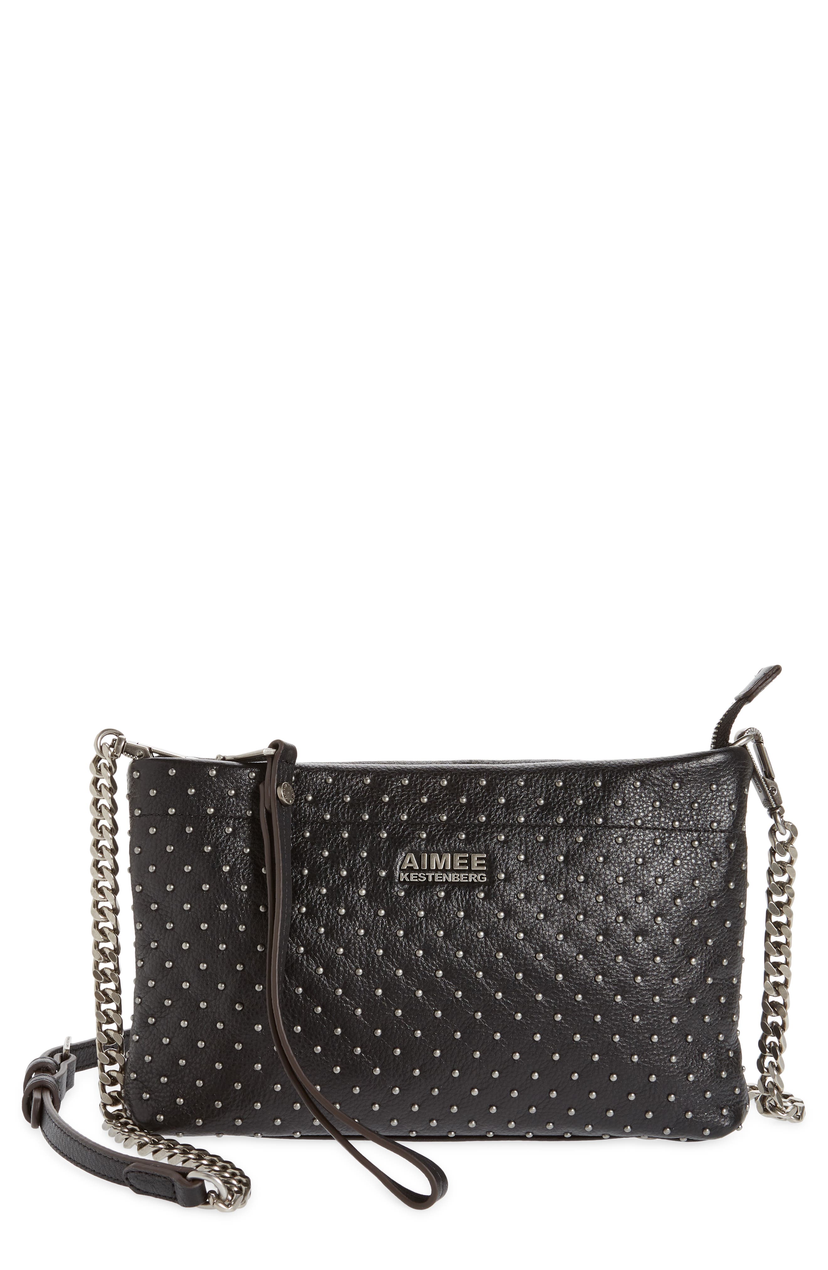 stud cross body bag