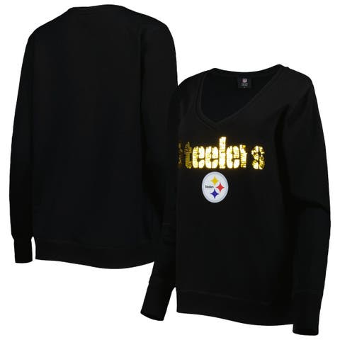 Vintage 90's NFL Pittsburgh Steelers Pullover Hoodie … - Gem