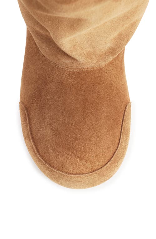 Balenciaga Alaska Low Shearling-lined Suede Boots In 2200 Brown/white