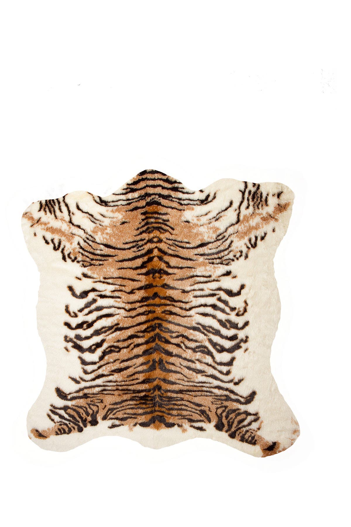 LUXE Faux Fur Hide Area Rug/Throw Tiger Nordstrom Rack