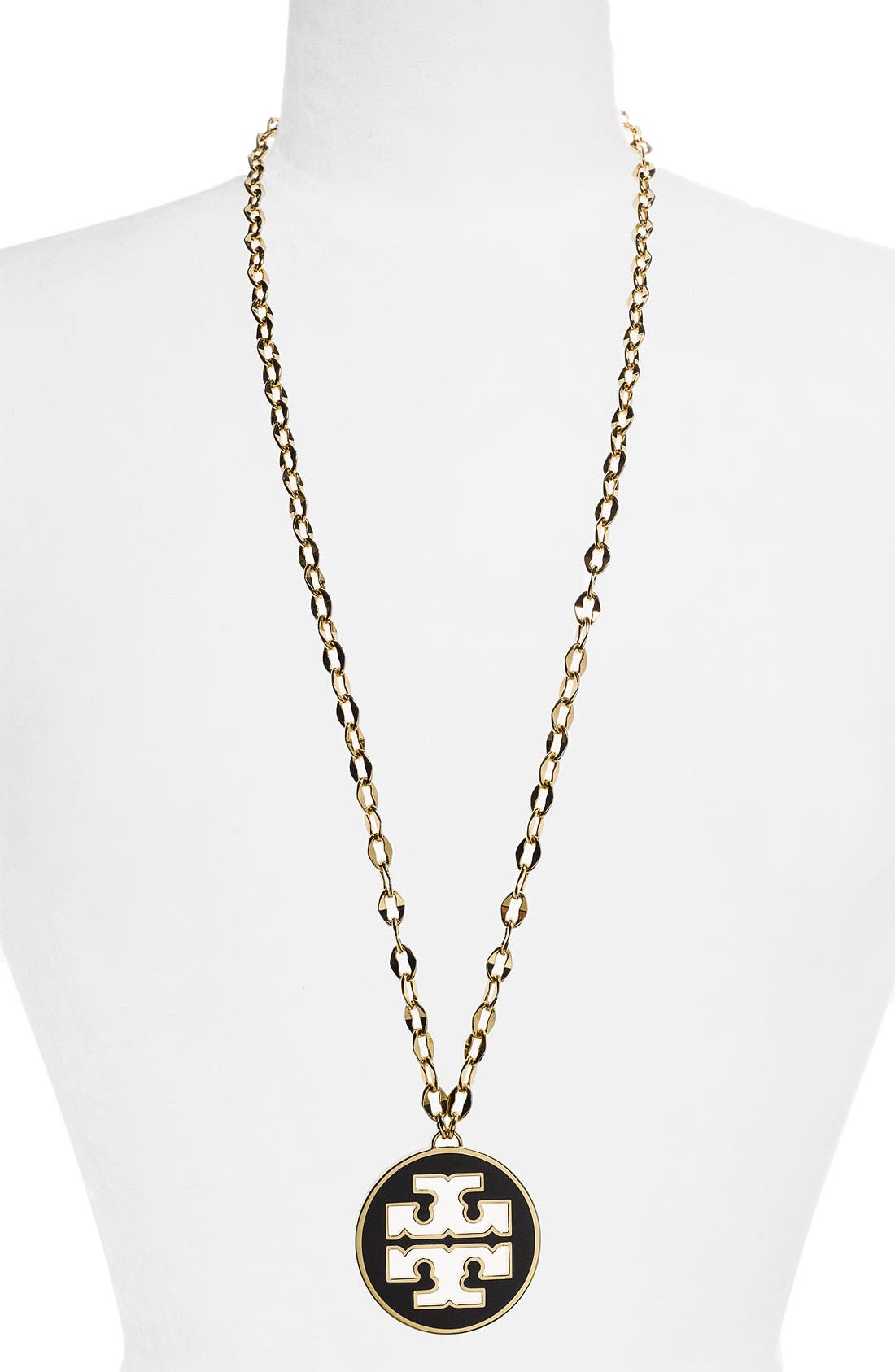 Tory Burch Logo Pendant Necklace Nordstrom