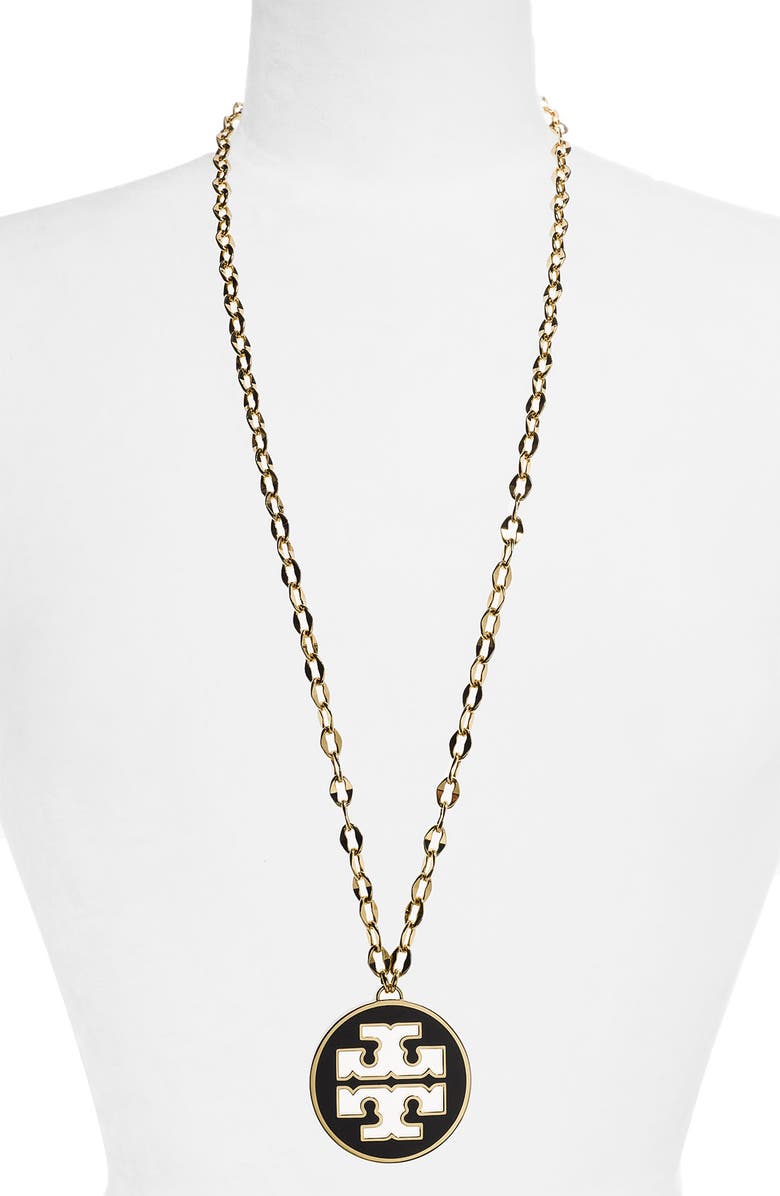 Tory Burch Logo Pendant Necklace | Nordstrom