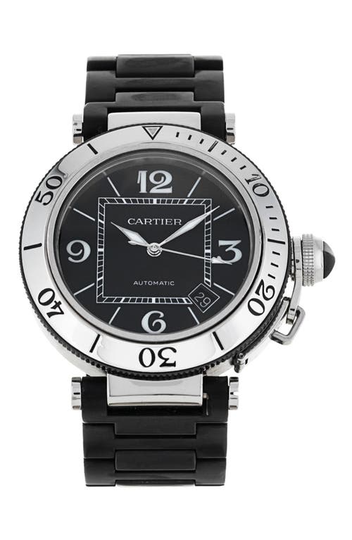 Cartier Preowned Pasha Rubber Strap Watch
