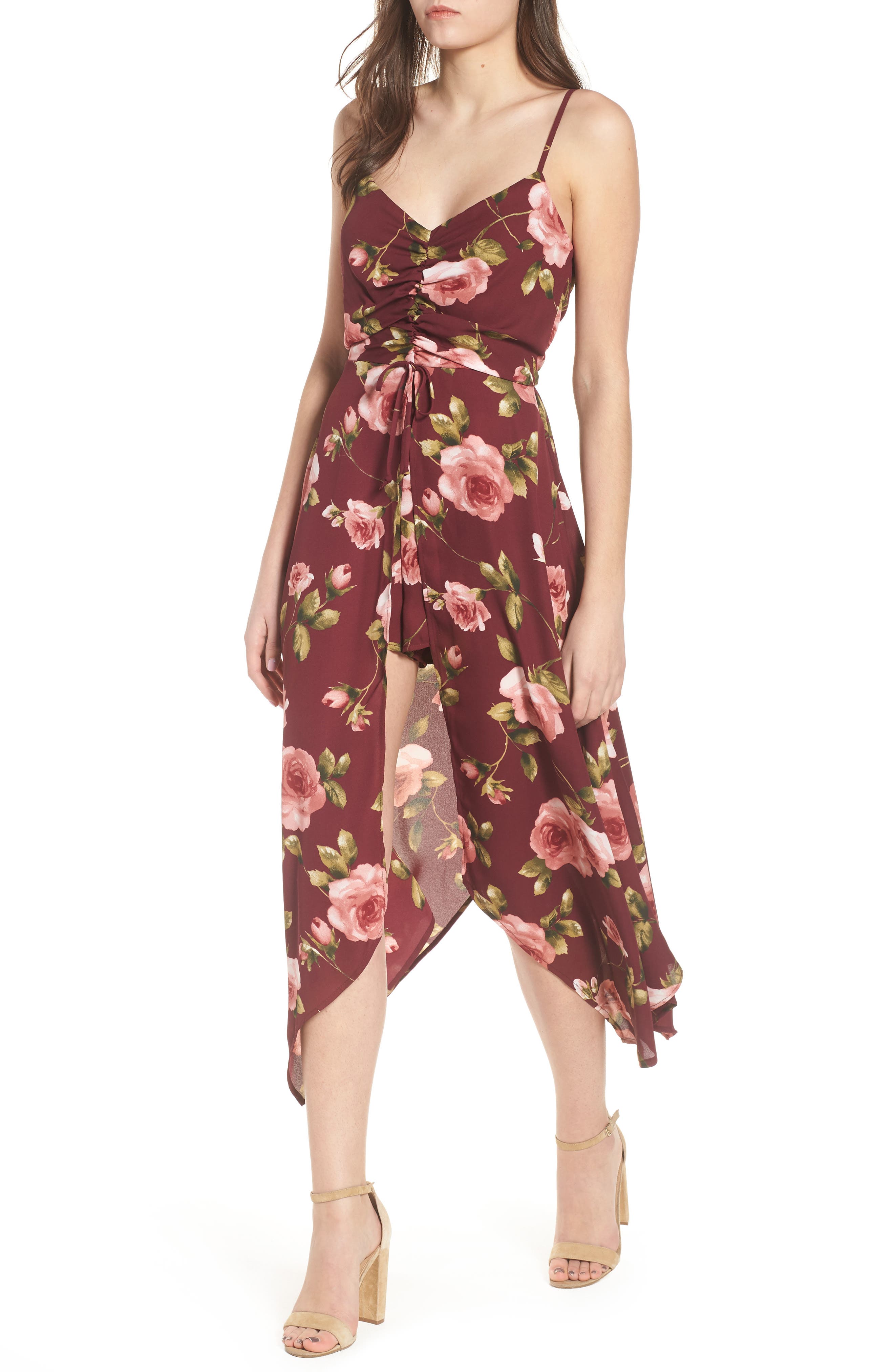 midi romper dress