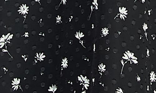 Shop Koko + Mason Floral Tie Back Ruffle Maxi Dress In Black Floral