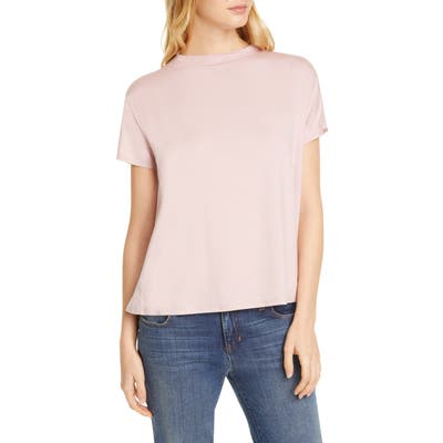 Eileen Fisher Mock Neck Top, Purple