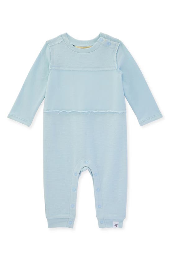 Burt's Bees Baby Babies' French Terry Romper In Sky