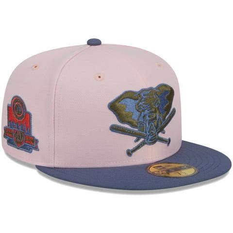 Philadelphia Phillies New Era Alternate Throwback Logo Primary Jewel Gold  Undervisor 59FIFTY Fitted Hat - Royal/Red