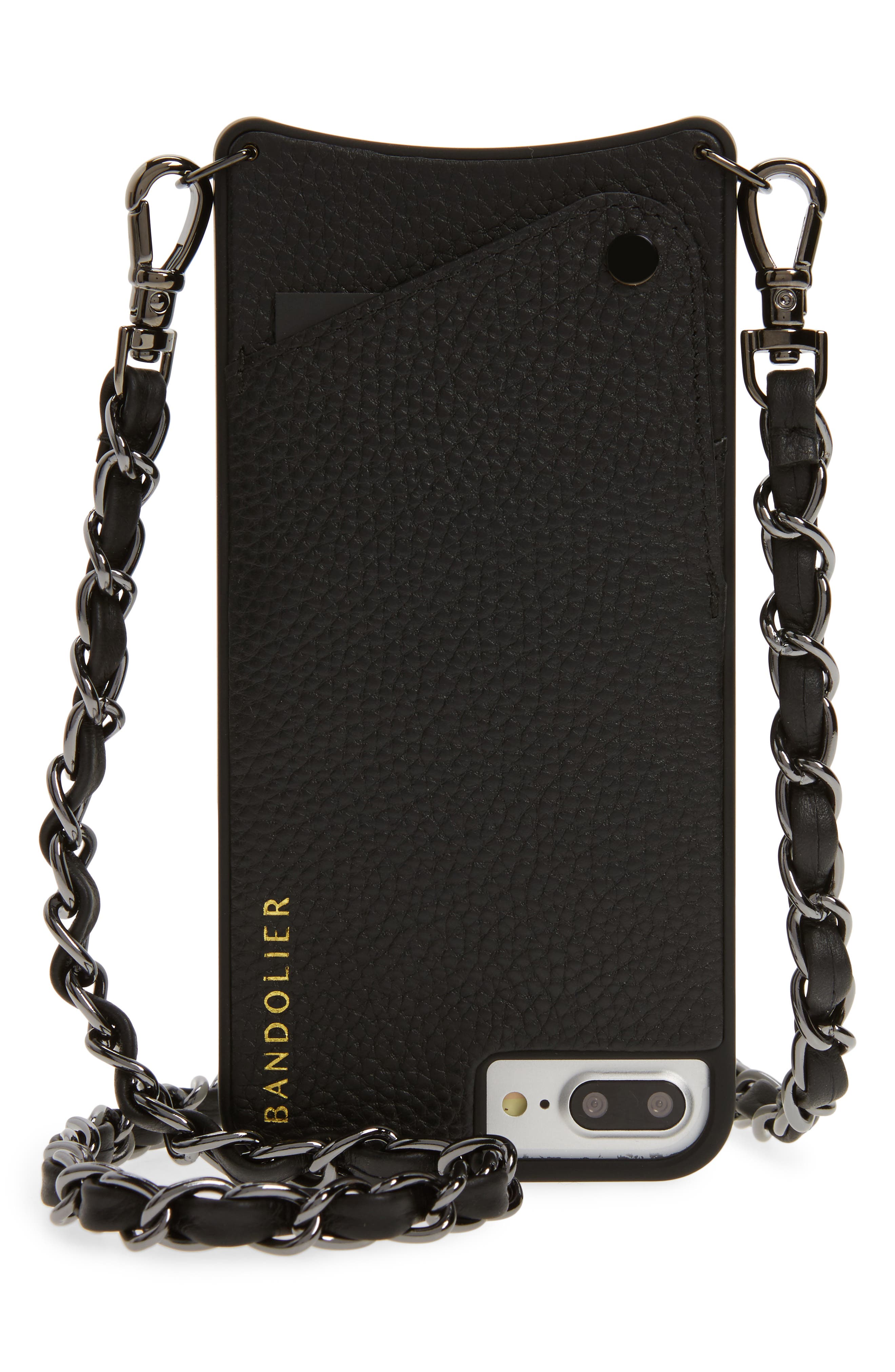 Bandolier Libby Leather iPhone 6/7/8 & 6/7/8 Plus Crossbody Case