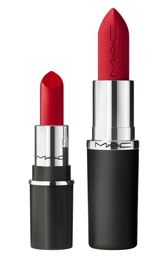 Shop Mac Cosmetics Mini M·a·cximal Silky Matte Lipstick In Ruby Woo