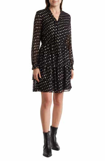 Nanette Lepore Jacquard Dot Dress Nordstromrack