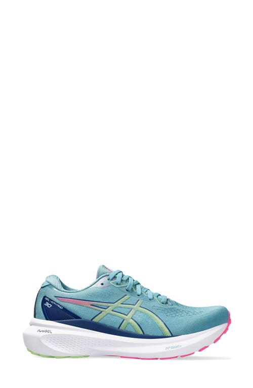 Shop Asics ® Gel-kayano® 30 Running Shoe In Gris Blue/lime Green