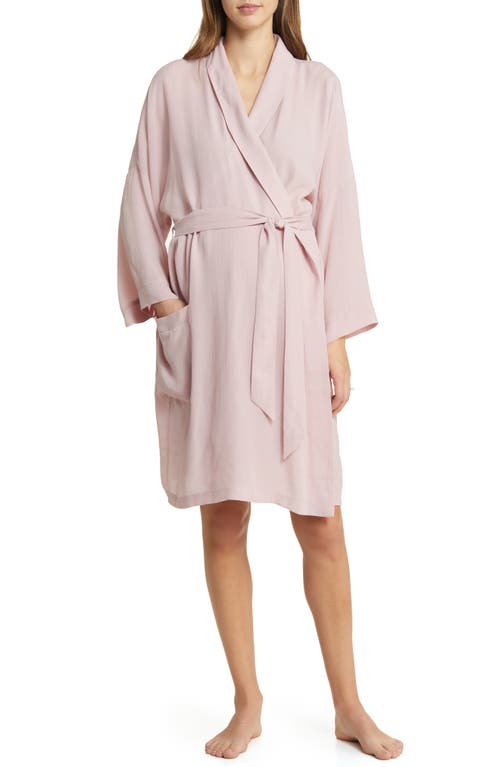Alaia Cupro Robe in Blush